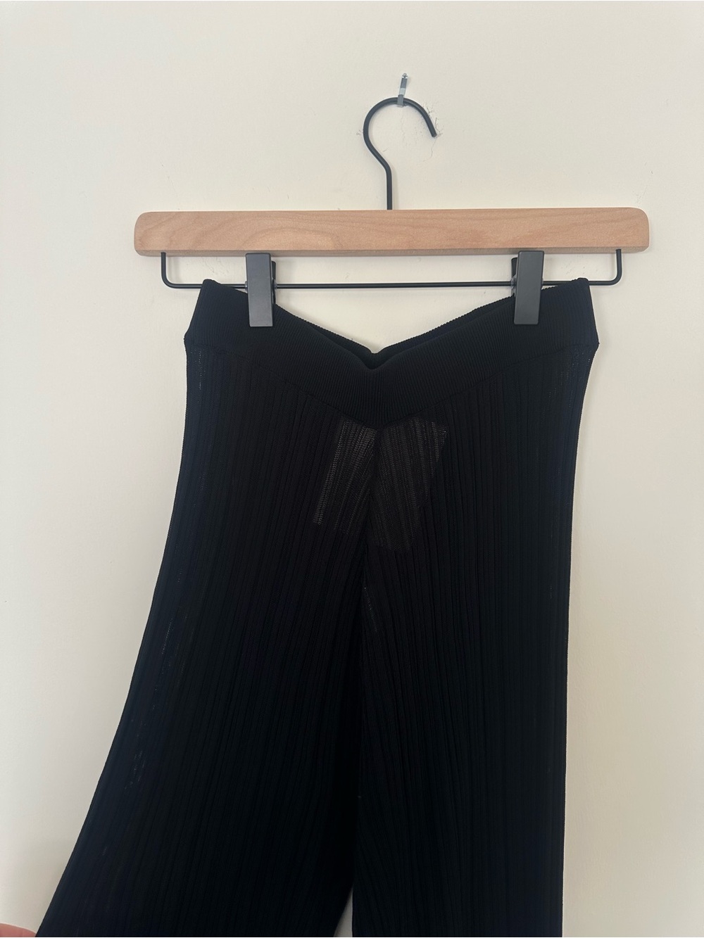 NWT DISSH Harper Black Wide Leg Pant Size S - Picture 3 of 6